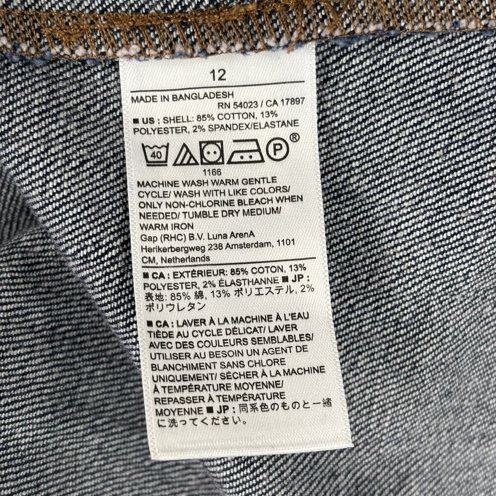 Banana Republic Denim Maxi Skirt Sz 12 Boho Cottage Prairie Western Modest 2024 - Picture 8 of 12